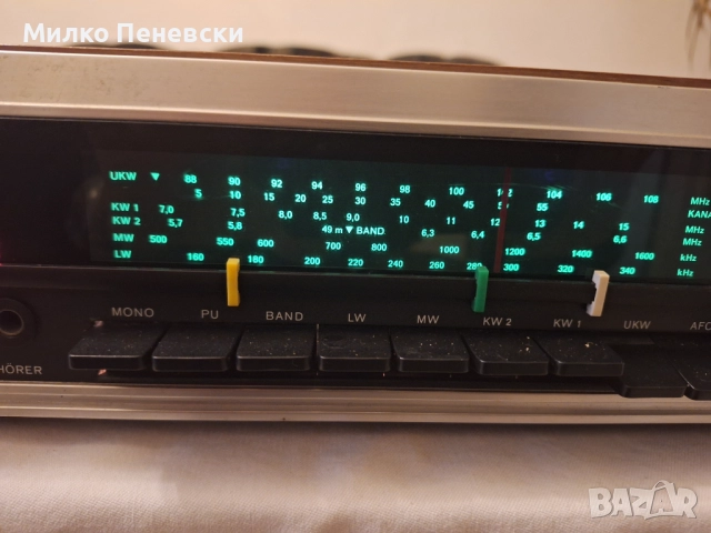 DUAL CR50 HI FI VINTAGE STEREO RECEIVER .MADE IN WEST GERMANY., снимка 3 - Ресийвъри, усилватели, смесителни пултове - 52803779