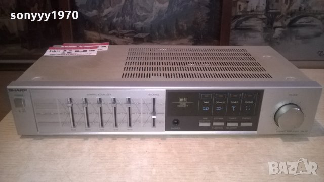 SHARP-AMPLIFIER-ВНОС ФРАНЦИЯ, снимка 2 - Ресийвъри, усилватели, смесителни пултове - 27451054