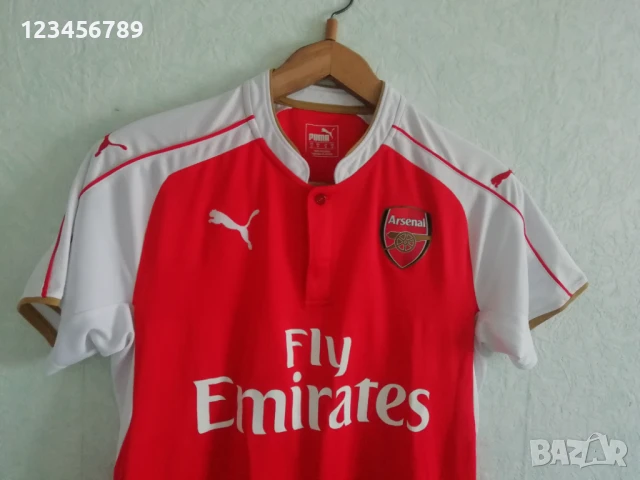 Arsenal Puma оригинална тениска фланелка размер М Арсенал сезон 2015/2016, снимка 4 - Тениски - 50622089