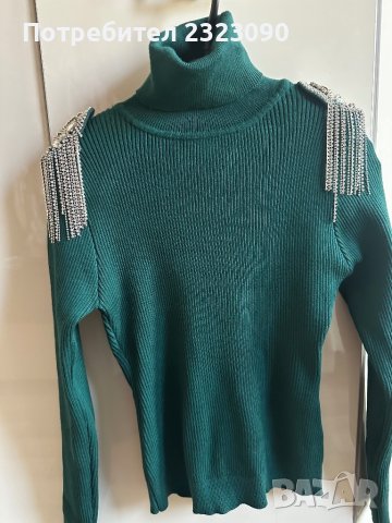 Дамски пуловер, снимка 1 - Блузи с дълъг ръкав и пуловери - 43936276