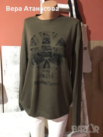 💄Sisley🥾фин пуловер👜л/хл☑️, снимка 1 - Блузи с дълъг ръкав и пуловери - 43044884