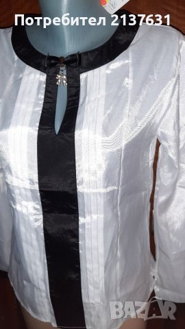НОВА  с Етикет ДАМСКА БЛУЗА  - Размер М , снимка 2 - Блузи с дълъг ръкав и пуловери - 37894203