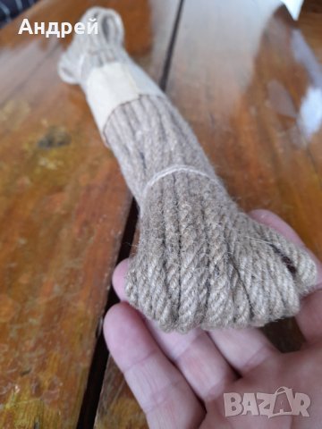 Старо канапено,конопено въже, снимка 3 - Други ценни предмети - 40573639