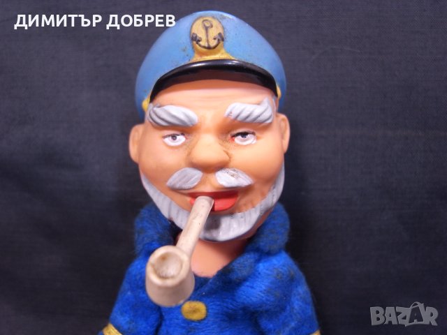СТАРА РЕТРО СОЦ ГДР ГУМЕНА ИГРАЧКА КАПИТАН БРИЗ, снимка 5 - Колекции - 43309568