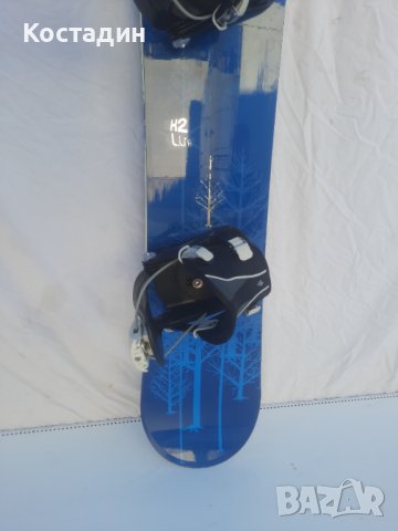 сноуборд K2 Luna 150см.  с автомати, снимка 5 - Зимни спортове - 43996892