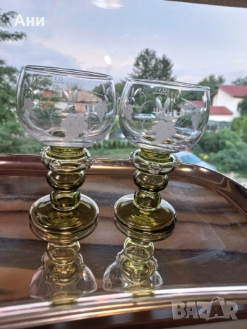 Кристални чаши, снимка 3 - Чаши - 51695042