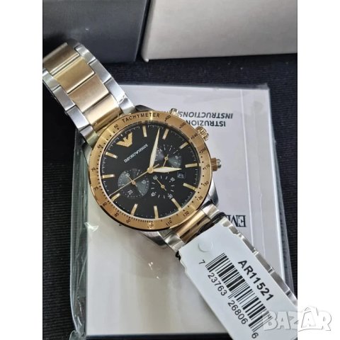Emporio Armani AR11521 Mario Chronograph, снимка 2 - Мъжки - 43261143