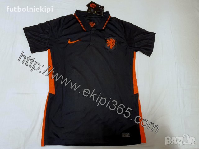 ПРОМО - Холандия оригинална тениска EURO2020 - черна, снимка 5 - Тениски - 33198961