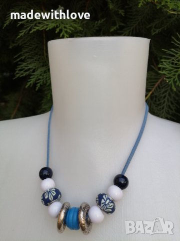 Ръчно изработено колие, снимка 3 - Колиета, медальони, синджири - 43244887