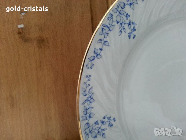 Стар български порцелан плато супник, снимка 3 - Антикварни и старинни предмети - 33422817