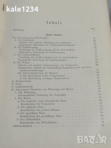 Медицински учебник. 1912г. Хигиена. Grundriss der Hygiene. Carl Flugge. Стара книга. Germany. Медик, снимка 6 - Специализирана литература - 33028330