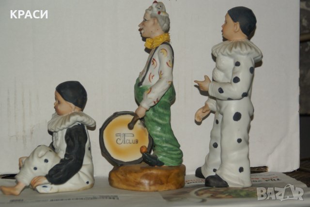 продавам лот 3 керамични фигури, снимка 4 - Антикварни и старинни предмети - 43905757