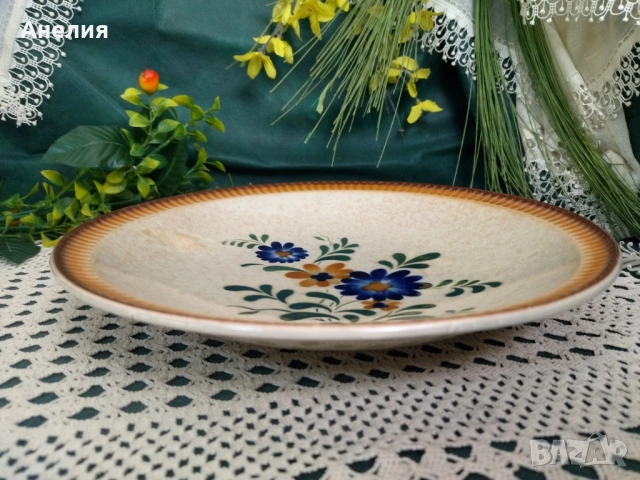 Плато керамика от Италия красота , снимка 2 - Чинии - 51899706