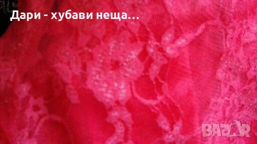 Розова блуза от дантела с подплата🍀❤S,M❤🍀арт.4224, снимка 9 - Блузи с дълъг ръкав и пуловери - 36773521