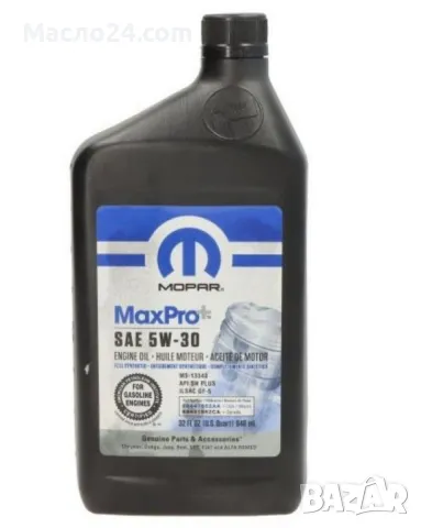 Двигателно масло CHRYSLER MOPAR 68524018AA 5W30 1L, снимка 1