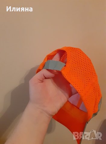 Оранжева козирка, снимка 3 - Шапки - 27804283