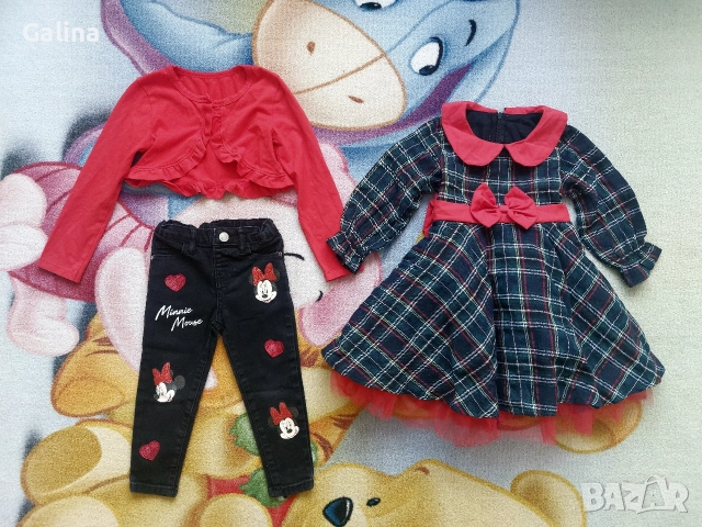 коледни дрешки мама бебе и дете , снимка 10 - Детски рокли и поли - 52813007