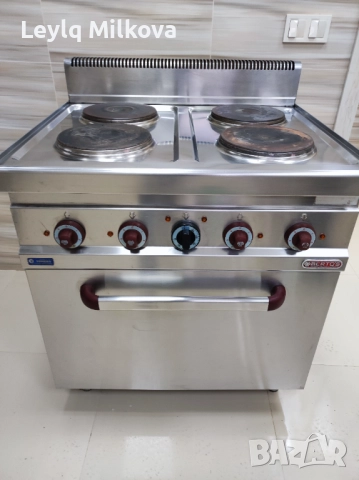 Професионална електрическа трифазна печка, снимка 5 - Обзавеждане на кухня - 52355346