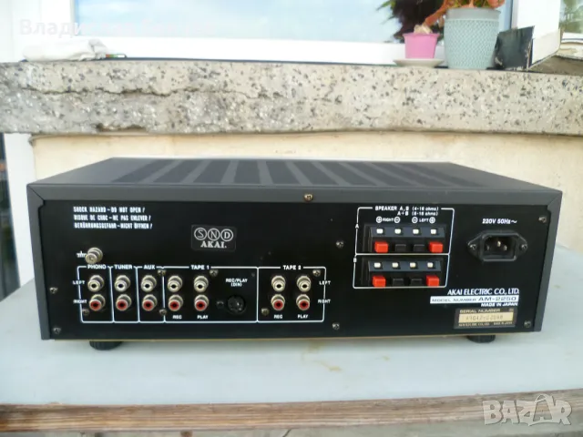 Усилвател AKAI AM-2250, снимка 3 - Ресийвъри, усилватели, смесителни пултове - 47816288
