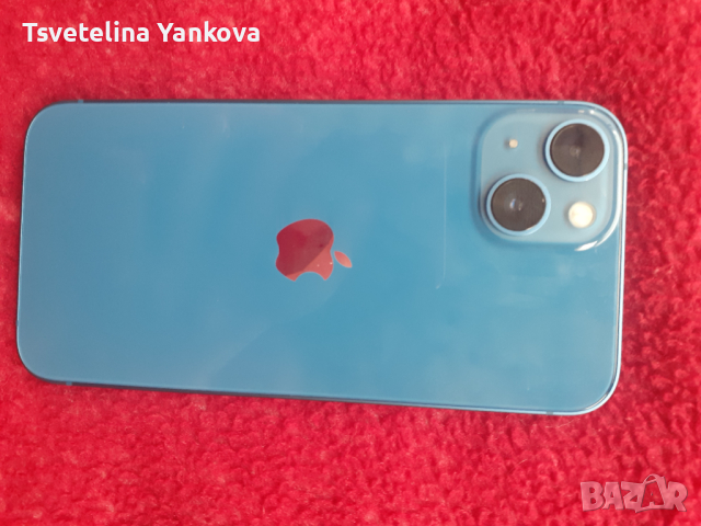 IPhone 13 син с оригиналното зарядно + 4 калъфа, снимка 5 - Apple iPhone - 44864815
