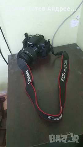 Продавам DSLR фотоапарат КАНОН EOS 600D +18 55III 18.0 EPx, снимка 5 - Фотоапарати - 33276476