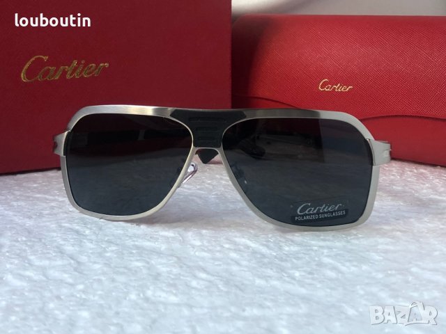 Cartier висок клас мъжки слънчеви очила с поляризация, снимка 7 - Слънчеви и диоптрични очила - 37370751