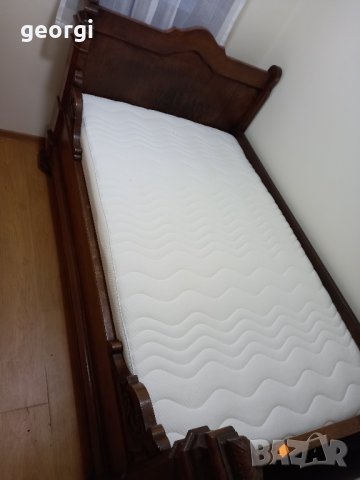 Ретро дървена спалня масив