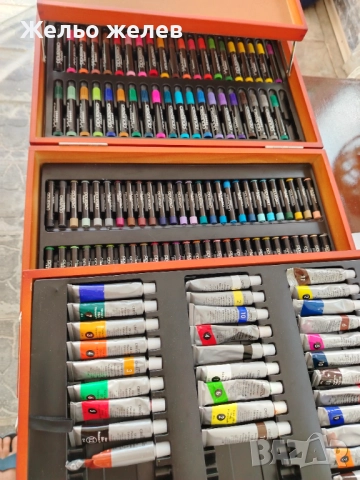 Куфар с бой,маркери, фулмастри, снимка 4 - Рисуване и оцветяване - 51700306