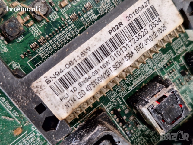 MAIN BOARD, BN94-08118W ,BN41-02098за 40-инчов телевизор Samsung Модел UE40J5100AW, с дисплей CY-GH0, снимка 2 - Части и Платки - 52029982