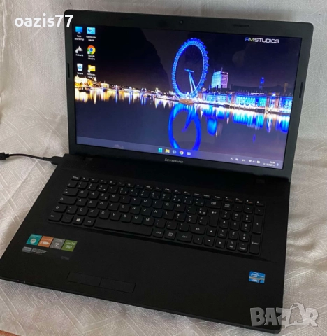  Ново състояние Лаптоп 17  инча ,LENOVO G 700 proc I7 3630  SSD 128 gb,  RAM 12 gb OFICE, снимка 5 - Лаптопи за работа - 52818610