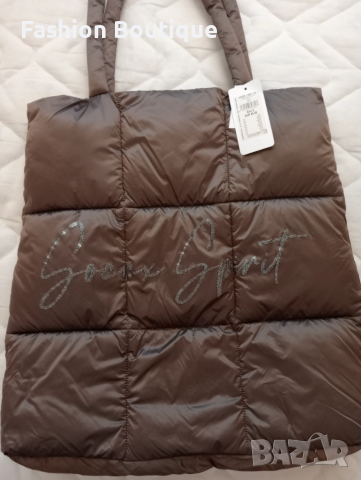 Кафява дамска чанта - голяма НОВА, снимка 5 - Чанти - 51811743