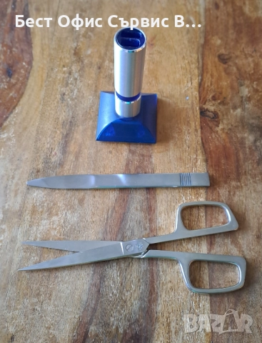 нож за отваряне на писма моливник и часовник комплект Хенкелс Германия, снимка 11 - Ученически пособия, канцеларски материали - 52304834