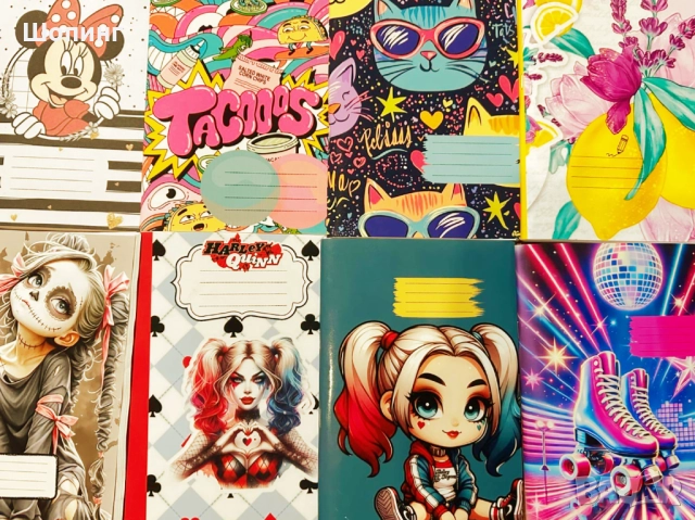 Красиви тетрадки - широки редове, А5, снимка 5 - Учебници, учебни тетрадки - 52122250