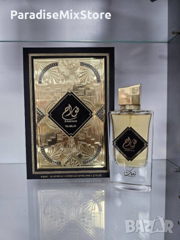 Оригинален Арабски парфюм Fawah Nusuk Eau De Parfum 100ml , снимка 2 - Унисекс парфюми - 43203806