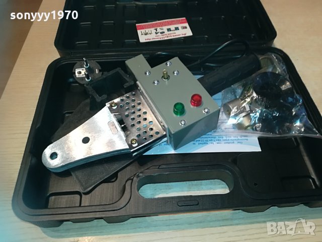 поялник за тръби-лепачка с куфар 2804211827, снимка 2 - Поялници и запояване - 32711517