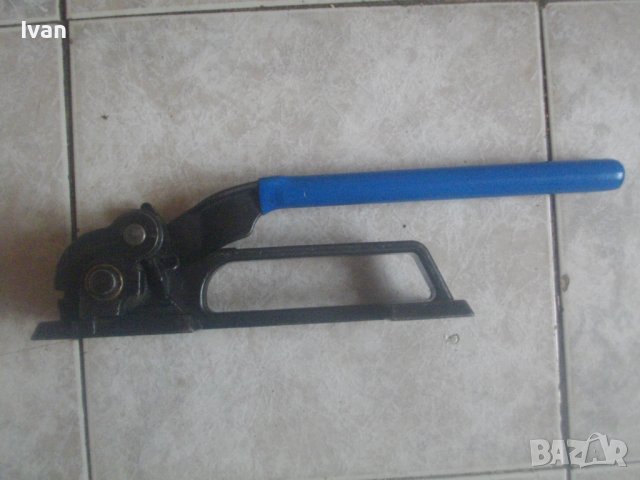 Ръчен Чембер За Метални Ленти 18-25мм-Индустриален Промишлен-Made in USA-MIP 1300-Почти Нов-Отличен, снимка 2 - Други инструменти - 43426019