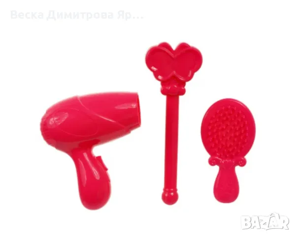 Детска тоалетка New Fashion, Светлини, Музика, 86 х 41 х 57 см, 3+ години, Розов, снимка 5 - Играчки за стая - 47958575