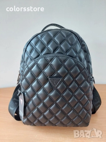 Луксозна Черна раница Guess код SG111Q, снимка 3 - Раници - 42532715