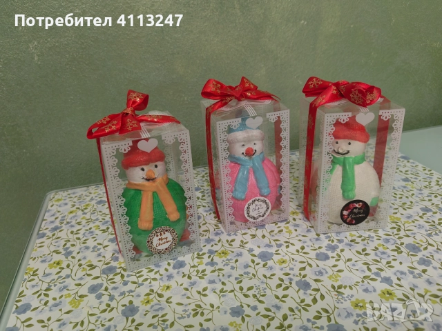 Коледни ръчно изработени подаръци , снимка 2 - Коледни подаръци - 52152191