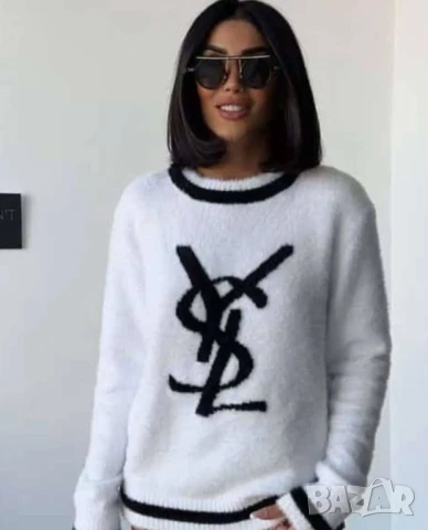 Пуловер кашмир ysl saint laurent, снимка 2 - Блузи с дълъг ръкав и пуловери - 50912318