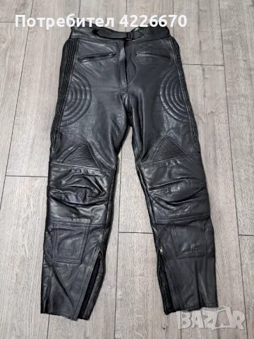 Кожен мото панталон, снимка 1
