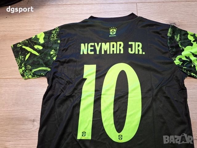 Детски флуоресцентен футболен екип на Неймар Бразилия!!!, снимка 3 - Футбол - 52066081