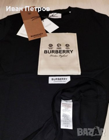 Burberry мъжка тениска фланелка блуза памук унисекс , снимка 5 - Тениски - 40353279
