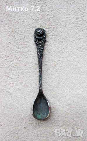 сребърна лъжичка - 5, снимка 3 - Колекции - 33508657