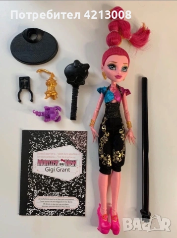 Monster high 13 Wishes Gigi Grant / Монстър Хай 13 Желания Джиджи Грант кукла, снимка 2 - Колекции - 53534840