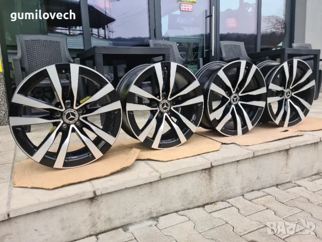 Оригинални Джанти Мерцедес 19 цола Bi-Color 22г., снимка 3 - Гуми и джанти - 50307645