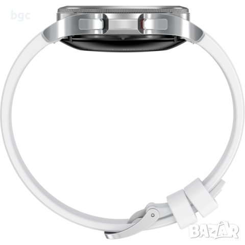 НОВ Часовник Smartwatch Samsung Galaxy Watch 4, 42mm, LTE, Classic, Silver - 24  месеца гаранция, снимка 4 - Смарт часовници - 42979054