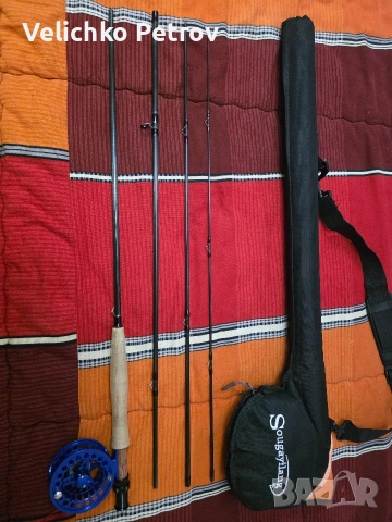 Чисто нова въдица мухарка, снимка 2 - Въдици - 53582255