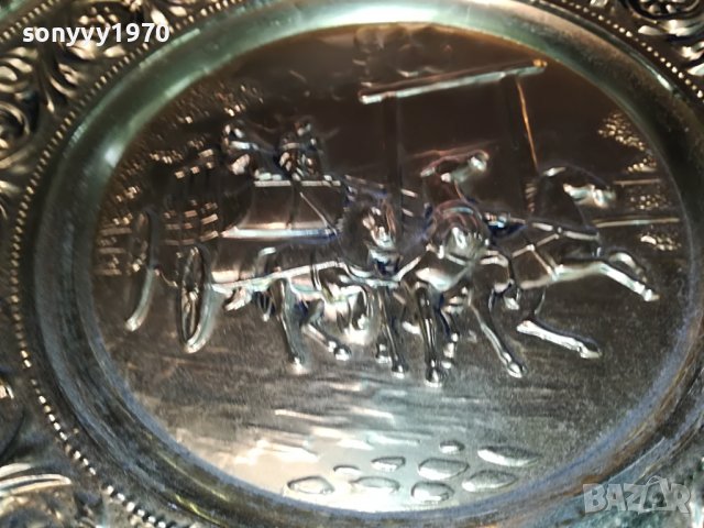 КОНЕ КАРЕТИ-МЕД/МЕСИНГ 31СМ 2БР-ВНОС АНГЛИЯ 2605221946, снимка 9 - Антикварни и старинни предмети - 36885870