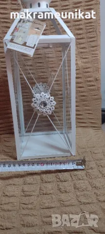 Продавам  метален фенер, нов, голям, снимка 3 - Съдове за готвене - 47053626